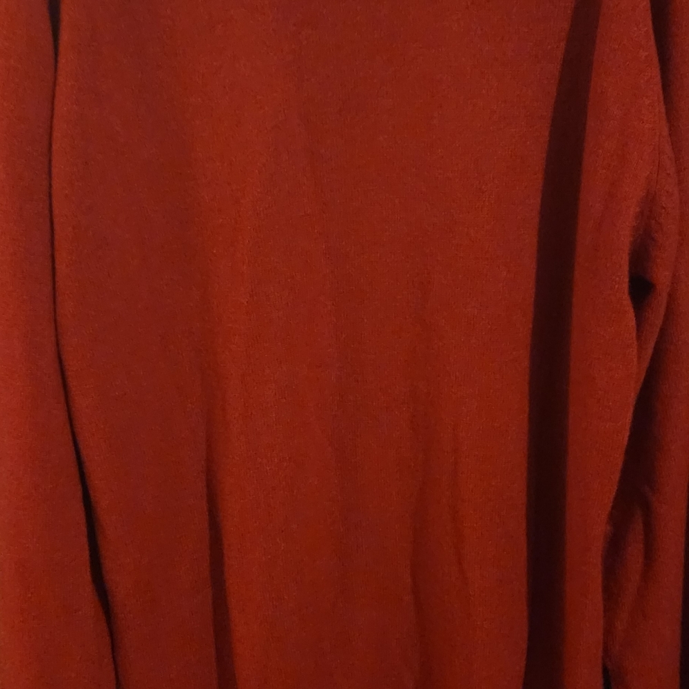Joseph & Lyman Limited Collection Men's Cashmere Sweater Rust XL